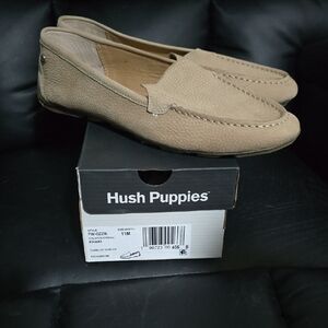 Hush Puppies Women's Khaki Loafers